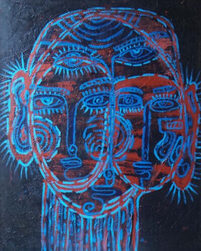 female form, vagina, war, abstract, jahangir art gallery, modern art gallery