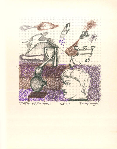 Drawing on paper