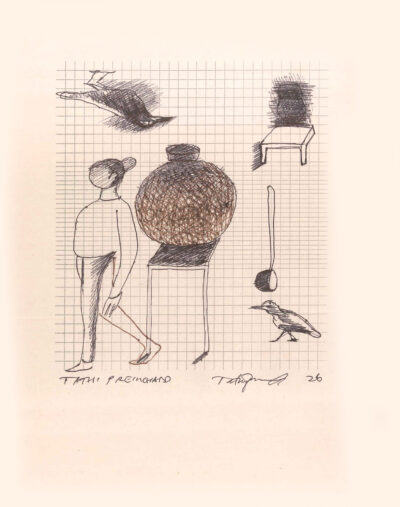 Drawing on paper