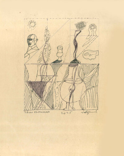 Drawing on paper