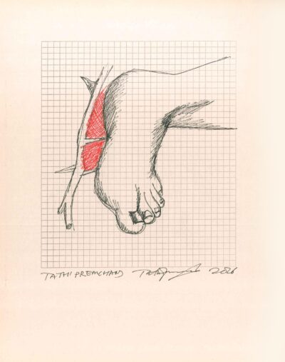 Drawing on paper