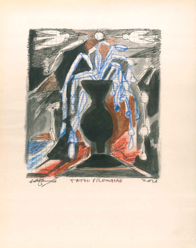 Drawing on paper
