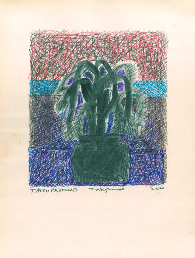 Drawing on paper
