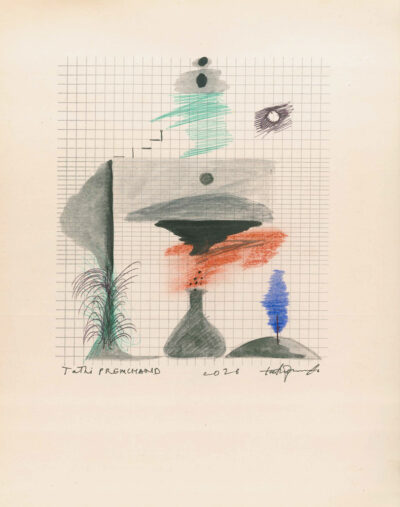 Drawing on paper